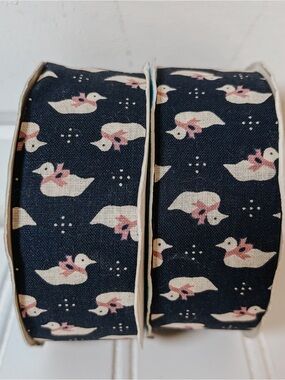 Vintage Duck Craft Ribbon | Lot of 2 Rolls